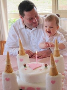 Princess Castle birthday cake
