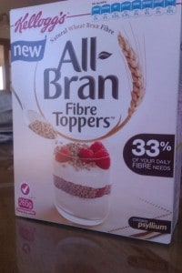 Kelloggs All Bran Fibre Toppers