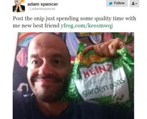 Adam Spencer Twitter