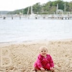 baby on beach Alphabet Photography Challenge