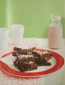 Chewy Chocolate Slice party food