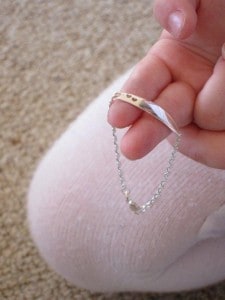 baby girl's bracelet
