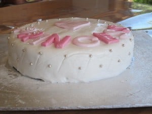 princess tiara cake