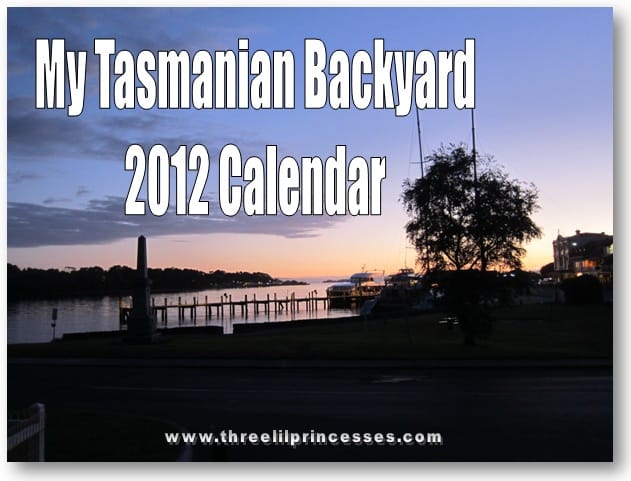 My Tasmanian Backyard 2012 Calendar free download printable