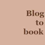 Blog to Book