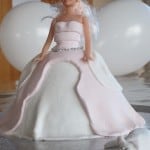Dolly Varden Cinderella birthday cake