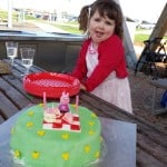 Peppa Pig birthday cake