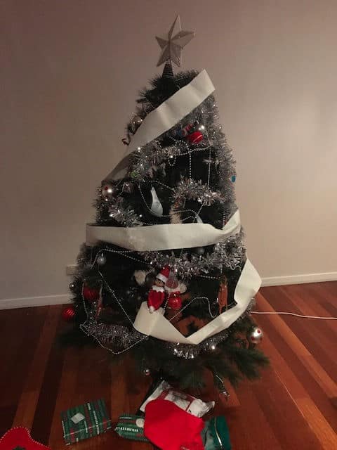 Teepee Christmas tree